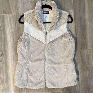 Patagonia | Chevron Faux Fur Vest